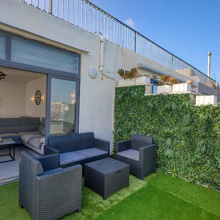 Apartamento Seafront Penthouse Paradise Views Of Balluta Bay