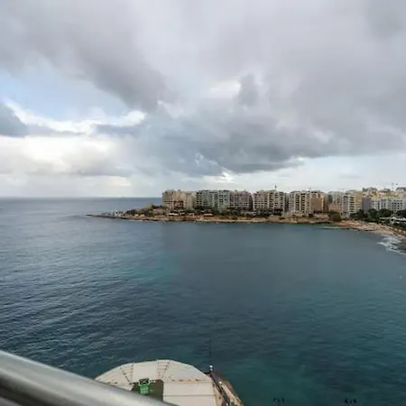 Seafront Penthouse Paradise Views Of Balluta Bay Apartment